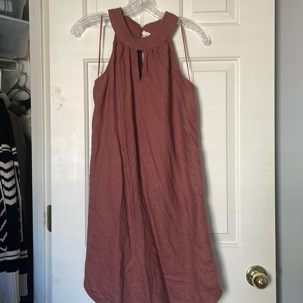 C&C California 100% linen dress